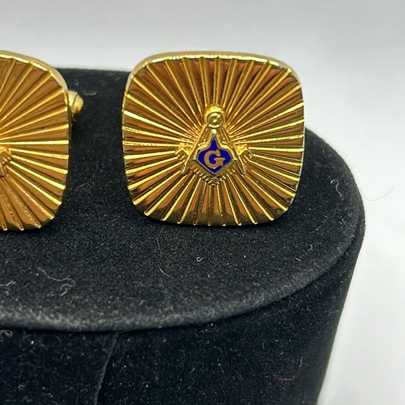 Masonic Cuff Links - Picture 4 of 8